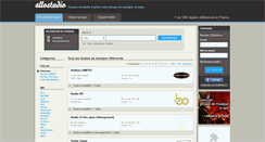 Desktop Screenshot of allostudio.fr